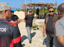 Tinjau Pembangunan Koperasi Merah Putih Serasan Timur, Ini Pesan Kajari Natuna