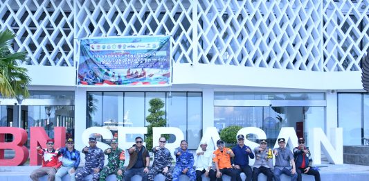 Sinergi di Tengah Asean, Danlanud RSA Natuna Tinjau Satuan dan Lokasi Pasca Bencana Serasan