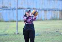 Peduli Kesehatan, Ketua PIA Ardhya Garini Cab.9 /D.I Lanud RSA Natuna Ajak Pengurusnya Olahraga Voli