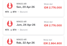 Tiket Pesawat Natuna “Maju” ke Batam Stabil Mahal, Tertinggi Rp2,8 Jutaan (1)