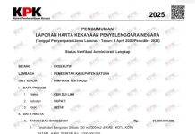 Rp272 Miliar Harta Bupati Natuna Cen Sui Lan Tidak Tercatat di LHKPN 2025, Ini Rinciannya