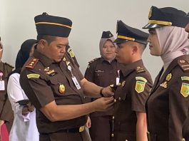 Lantik Pejabat Eselon IV dan V, Kajari Kepulauan Anambas Harap Terapkan Penegakan Hukum Berkeadilan