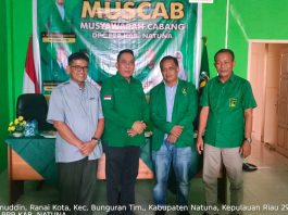 Muscab PPP Natuna, Lima Tim Formatur Usul Satu Calon Ketua ke DPP