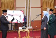Ansar Lantik Misni sebagai Sekda Definitif, Perempuan Pertama Pegang Tongkat Komando Birokrasi Kepri