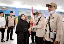 Penuh Haru, Bupati Kasmarni Lepas 396 Jamaah Haji Bengkalis ke Tanah Suci