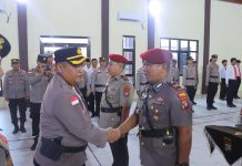 AKBP Novyan Pimpin Sertijab Kasatreskrim dan Pelantikan Kasatbinmas Polres Natuna