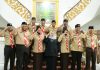 Bupati Kasmarni Terima Audiensi Kwarcab Pramuka Bengkalis, Jadwalkan Lantik Pengurus 12 Mei Mendatang