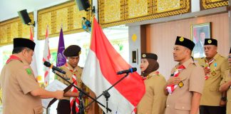 Mabicab, Kwarcab serta LPK Pramuka Bengkalis Dikukuhkan, Siap Wujudkan Pramuka Aktif dan Inovatif