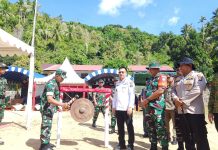 Bupati Kepulauan Anambas Hadiri Penutupan TMMD ke 128 di Desa Bayat