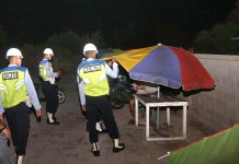Operasi Ketertiban Personel, Satpomau Lanud RSA Natuna Sasar Lokasi Rawan Pelanggaran