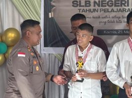 Perpisahan Pelajar Lulus SLB Negeri Natuna, Kapolres: Teruslah Berkarya Raih Masa Depan