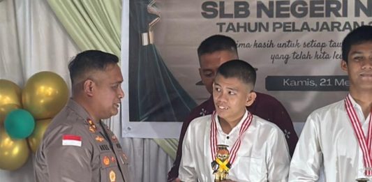 Perpisahan Pelajar Lulus SLB Negeri Natuna, Kapolres: Teruslah Berkarya Raih Masa Depan