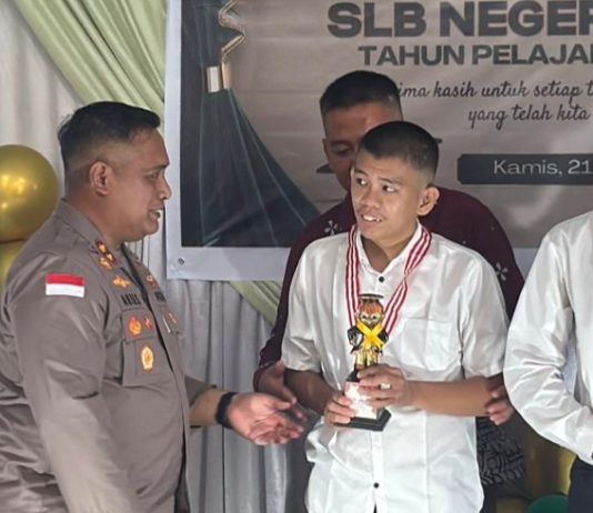 Perpisahan Pelajar Lulus SLB Negeri Natuna, Kapolres: Teruslah Berkarya Raih Masa Depan
