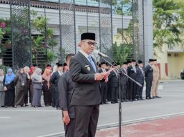 Wabup Bengkalis Pimpin Apel Hari Lahir Pancasila 2026