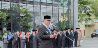 Wabup Bengkalis Pimpin Apel Hari Lahir Pancasila 2026