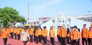 Sekda Bengkalis Pimpin Apel Kesiapsiagaan Penanggulangan Karhutla 2026