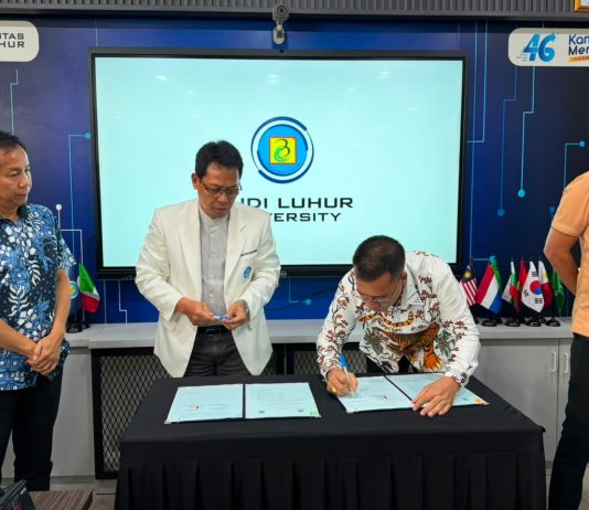 Bupati Kepulauan Anambas Tandatangani Nota Kesepahaman dengan Universitas Budi Luhur Jakarta