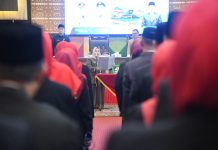 Lantik 215 Kepala Sekolah, Bupati Kasmarni Tegaskan Zero Tolerance Terhadap Pungli PPDB