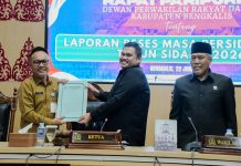 Wakili Bupati, Sekda Bengkalis Terima Laporan Reses Masa Sidang II Tahun 2026