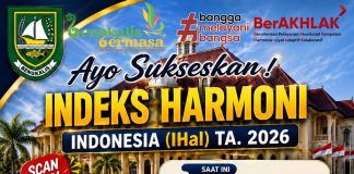 Bupati Kasmarni Ajak Warga Bengkalis Berpartisipasi Pengukuran Indeks Harmoni Indonesia 2026