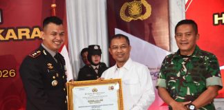 Wabup Bengkalis Hadiri Upacara Hari Bhayangkara