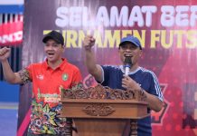 Wakil Bupati Bengkalis Buka Resmi Turnamen Futsal EB x BKT Cup 2026
