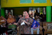 Bupati Bengkalis Tinjau MPLS SMPN 1 Mandau, Tekankan Pelaksanaan Ramah dan Penuh Motivasi