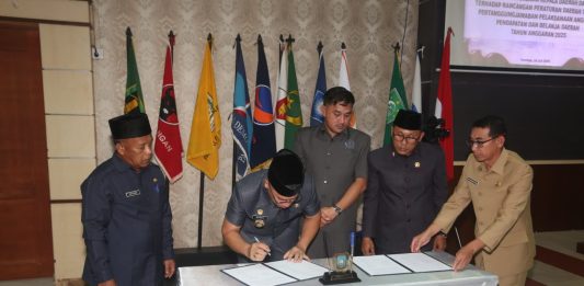 Aneng Hadiri Rapat Paripurna Pertanggungjawaban APBD Kepulauan Anambas 2025