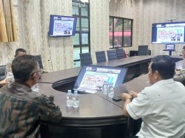 Lewat Zoom Meeting, Polres Natuna Hadiri Pelantikan Pengurus KBPP Polri di Jakarta