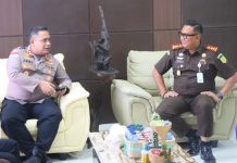 Sinergitas Hukum di Perbatasan, Kapolres Silahturahmi ke Kejari Natuna