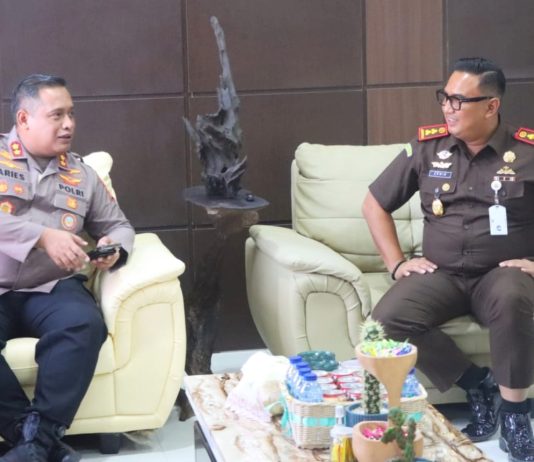 Sinergitas Hukum di Perbatasan, Kapolres Silahturahmi ke Kejari Natuna