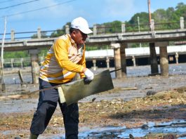 Gubernur Kepri Gelar Gotong Royong di Pulau Penyengat