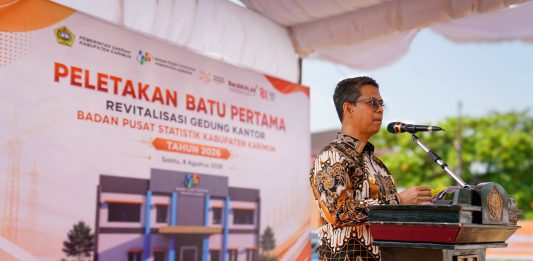 Revitalisasi Kantor BPS Karimun, Bupati: Data Kompas Pembangunan Daerah