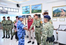 Sambut Kunjungan Taruna Akademi TNI, Ini Pesan Danlanud RSA Natuna