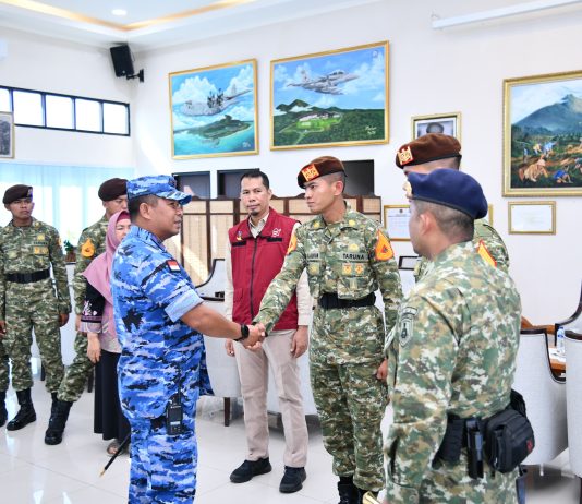 Sambut Kunjungan Taruna Akademi TNI, Ini Pesan Danlanud RSA Natuna