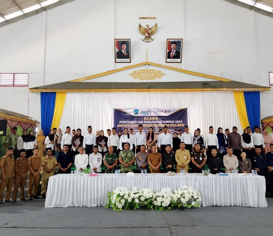 Pelantikan BPD se-Kecamatan Siantan, Anambas, Ketua DPRD: Desa Ujung Tombak Pembangunan Daerah