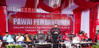 Ketua DPRD Bengkalis Buka Resmi Pawai Kemerdekaan RI ke-81 di Mandau