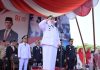 Khidmat dan Penuh Makna, Kasmarni Pimpin Upacara Peringatan HUT ke-81 RI di Bengkalis