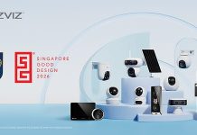 EZVIZ Raih Dua Penghargaan, K-Digital Brand Award dan Singapore Good Design Award