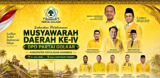 Kursi Ketua Golkar Anambas Memanas, Nama Raja Bayu Jadi Perbincangan