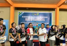 Turnamen Antar Instansi, PB Bhayangkara Natuna Raih Juara 1