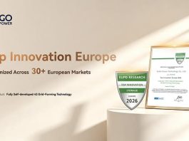 DoGo Power Raih Top Innovation Award 2026 dari EUPD Research