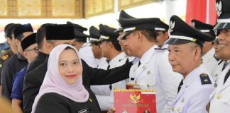 Sah, 75 Kepala Desa di Bengkalis Jabat Kembali, Ini Namanya