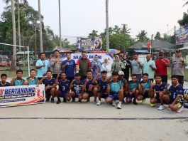 Sekda Bintan Buka Turnamen Bola Voli Semi Open Antar RW Cup V di Sebong Lagoi