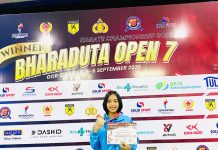 Harumkan Nama TNI AU, Personel Lanud RSA Natuna Raih Juara di Kejurnas Karate