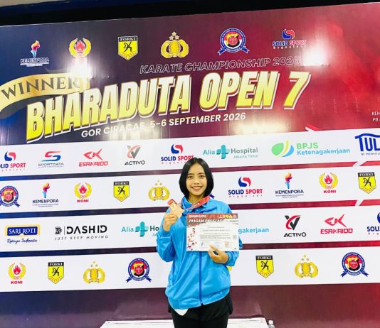 Harumkan Nama TNI AU, Personel Lanud RSA Natuna Raih Juara di Kejurnas Karate