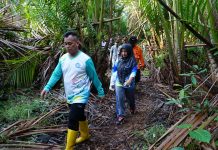 Karhutla di Desa Kudung, Bupati Lingga Ajak Warga Gelar Doa Keselamatan