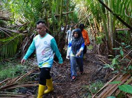 Karhutla di Desa Kudung, Bupati Lingga Ajak Warga Gelar Doa Keselamatan