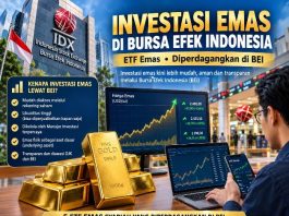 ETF Emas, Investasi Emas Tanpa Menyimpan Emas