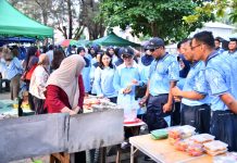 Dongkrak Ekonomi di HUT ke-70 PIA Ardhya Garini, Lanud RSA Natuna Gelar Pasar Minggu Ria